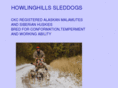 howlinghillssleddogs.com