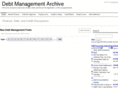 debtmanagementarchive.com