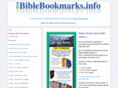 biblebookmark.info