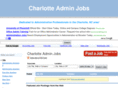 charlotteadminjobs.com