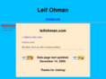 leifohman.com