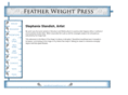 featherweightpress.com