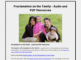 proclamationonthefamily.com