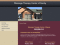 massagetherapycenterofsandy.com