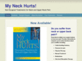 myneckhurtsbook.com