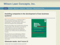 wilsonleanconceptsinc.com