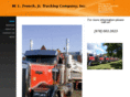 wlfrenchjrtrucking.com