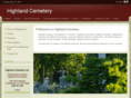 highlandcemetery.com