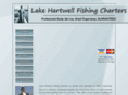 lakehartwellfishingcharters.com