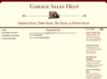 garagesaleshelp.com