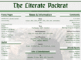 literatepackrat.com