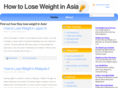 howtoloseweightinasia.com