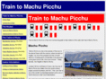 train-to-machu-picchu.com