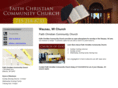 faithchristiancommunitywausau.com