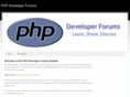 phpdeveloperforums.com
