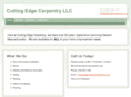 cuttingedgecarpentryllc.net