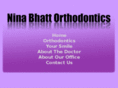 ninabhattorthodontics.com