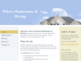 wilcoxmaintenanceandmoving.com
