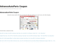 advanceautopartscoupon.com