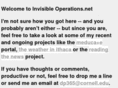 invisibleoperations.com