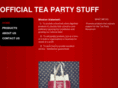 officialteapartystuff.com