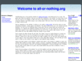 all-or-nothing.org
