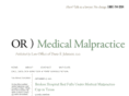 ormedicalmalpracticeblog.com
