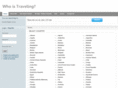 whoistraveling.com
