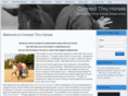 connect-thru-horses.com