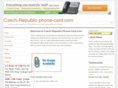 czech-republic-phone-card.com