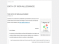 oathofnonallegiance.com