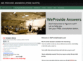 weprovideanswers.com
