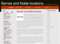 barnesandnoblelocations.net
