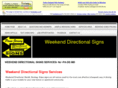 weekenddirectionalsigns.com