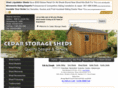 cedarstoragesheds.net
