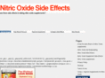 nitricoxidesideeffects.com