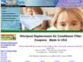 whirlpoolreplacementairconditionerfiltercoupons.com