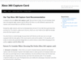 xbox360capturecard.com