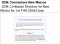 203kcontractorsnewmexico.com