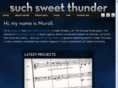 suchsweetthunder.com