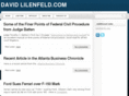 davidlilenfeld.com