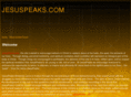 jesuspeaks.com