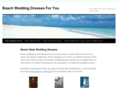 beachweddingdressesforyou.info