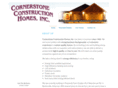 cornerstoneconstructionhomes.com