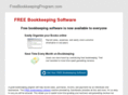 freebookkeepingprogram.com