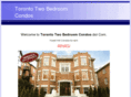 torontotwobedroomcondos.com