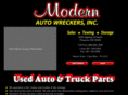 modernautowreckers.com