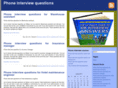 phoneinterviewquestions.info