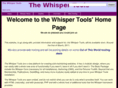 whispertools.com