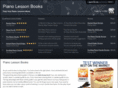 piano-lesson-books.com
